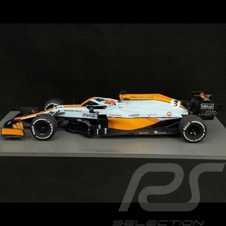 Daniel Ricciardo McLaren F1 MCL35L n° 3 Sieger GP Monaco 2021 1/18 Spark 18S596