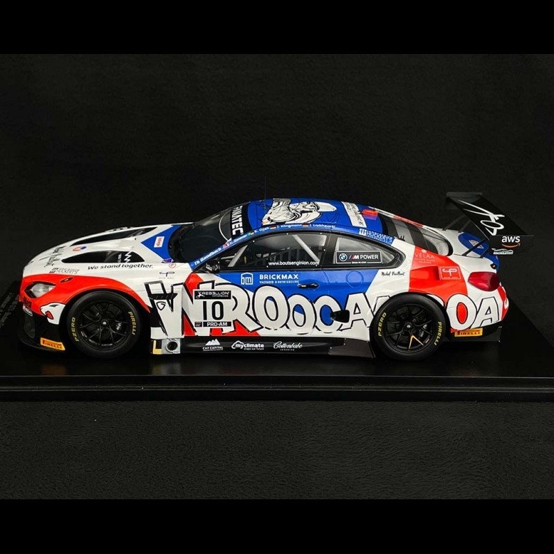 BMW M6 GT3 Boutsen Ginion n° 10 24h Spa 2021 1/18 Spark 18MV01