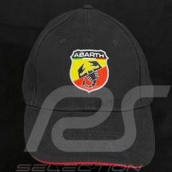 Abarth Cap Scorpione Logo Baseball Schwarz / Rot