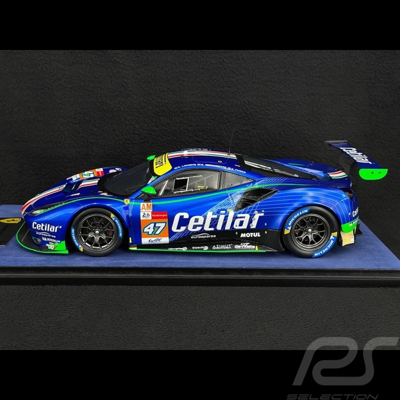 Ferrari 488 GTE Evo n° 47 24h Le Mans 2021 1/18 Looksmart LS18LM028 Ferrari 488 GTE Evo n° 47 24h Le Mans 2021 1/18 Looksmart LS18LM028