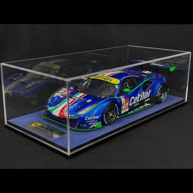 Ferrari 488 GTE Evo n° 47 24h Le Mans 2021 1/18 Looksmart LS18LM028