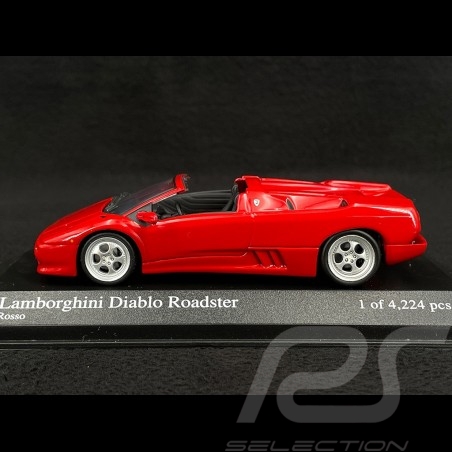 Lamborghini Diablo Roadster 1994 Rouge Rosso 1/43 Minichamps 400103580