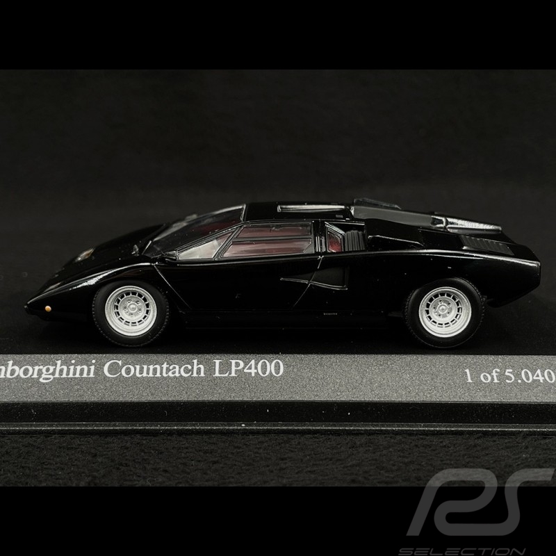 Lamborghini Countach LP 400 1974 Black 1/43 Minichamps 430103102