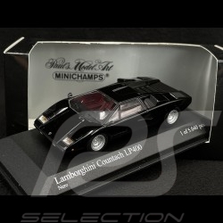 Lamborghini Countach LP 400 1974 Noir 1/43 Minichamps 430103102