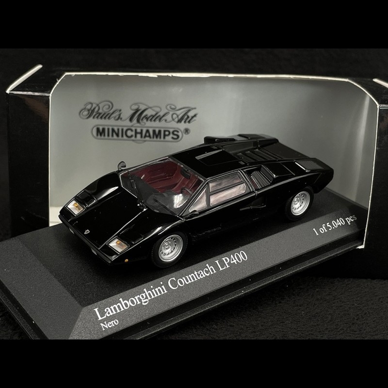 ☆1/43 MINICHAMPS Lamborghini Countach LP400 1974 黒-