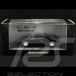 Lamborghini Countach LP 400 1974 Black 1/43 Minichamps 430103102