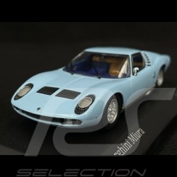 Lamborghini Miura 1966 Blau Azzuro Cielo 1/43 Minichamps 430103009