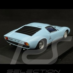 Lamborghini Miura 1966 Bleu Azzuro Cielo 1/43 Minichamps 430103009