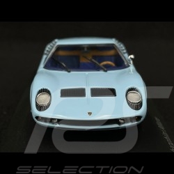 Lamborghini Miura 1966 Bleu Azzuro Cielo 1/43 Minichamps 430103009