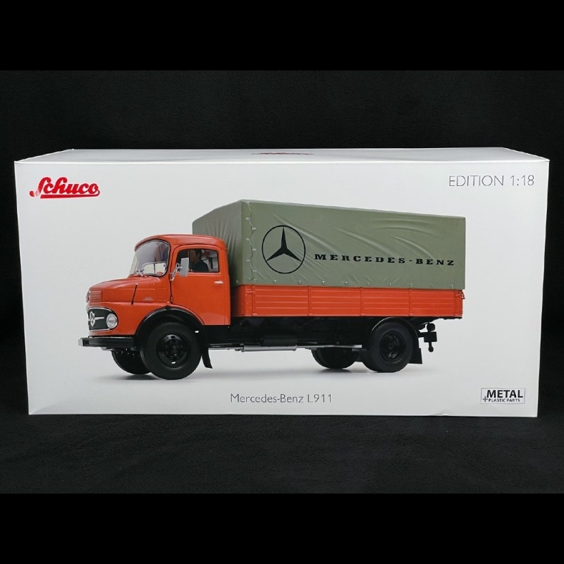 Truck Mercedes-Benz L911 Red 1/18 Schuco 450044700