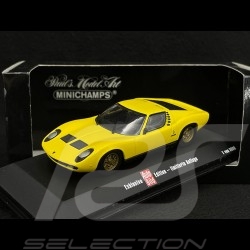 Lamborghini Miura 1966 Gelb Giallo Croma 1/43 Minichamps 430103006