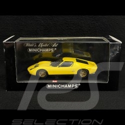 Lamborghini Miura 1966 Gelb Giallo Croma 1/43 Minichamps 430103006