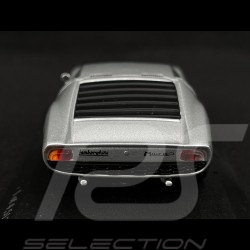 Lamborghini Miura 1966 Gris Argent metallisé Argento 1/43 Minichamps 430103008