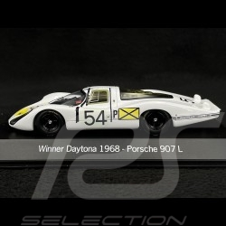 Porsche 907 L Vainqueur Daytona 1968 n° 54 1/43 Spark MAP02026814