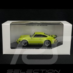 Porsche 911 Turbo 3.0 " 40 ans Turbo " vert lumière 1/43 Welly MAP01993114