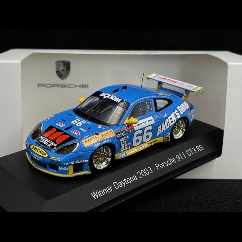 無料長期保証 43 ポルシェ 911 996 GT3RS ザ レーサーズグループ #66 デイトナ24時間 2003 Winner 