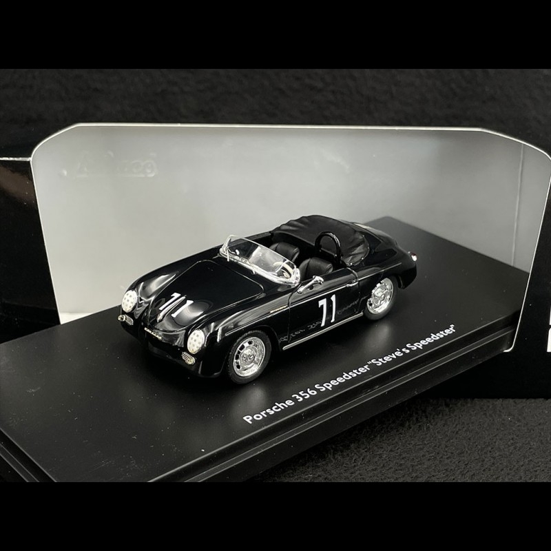 Porsche 356 Speedster N°71 – Riverside 1959 – Steve McQueen – Brumm 1/43 Movie