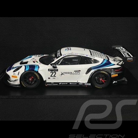 Porsche 911 GT3 R Type 991 n° 22 Vainqueur 1000km Paul Ricard 2021 1/18 Spark 18SP129