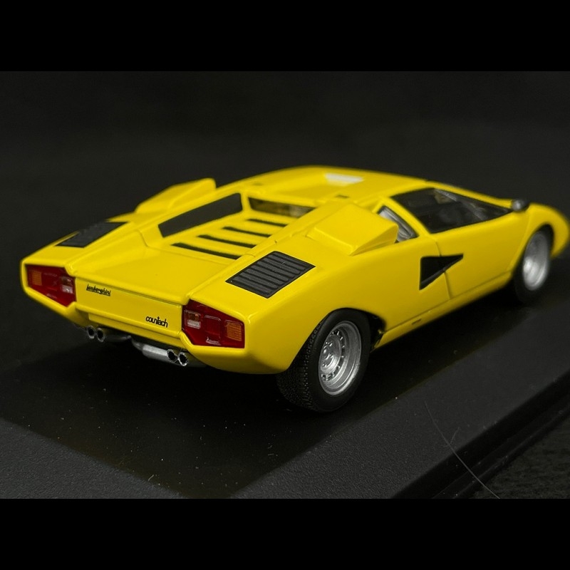 Lamborghini Countach LP 400 1974 Yellow Giallo Croma 1/43 Minichamps  430103101