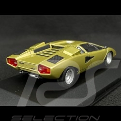 Lamborghini Countach LP 400 1974 Gold metallic 1/43 Minichamps 430103100