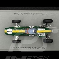 Jim Clark Lotus 32B n° 1 Winner GP Levin 1965 1/43 Spark S7304