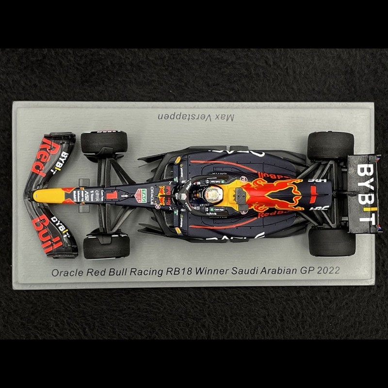 Max Verstappen Red Bull RB18 RBPT n° 1 Winner GP Saudi Arabia 2022 F1 1/43  Spark S8524