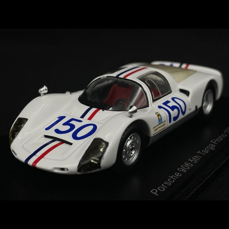 Porsche 906 Winner Targa Florio 1966 - Altaya Ixo 1:43 Modellino Auto