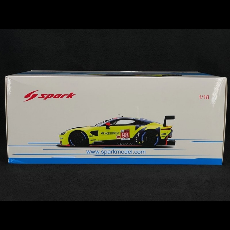 Spark 1/43 ASTON MARTIN Vantage AMR N°98 - 24H Le Mans 2021 - Modèle Résine
