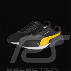 Porsche Schuhe 911 Turbo 3.0 Speedfusion Puma Sneaker Schwarz / Gelb 307217-01 - herren