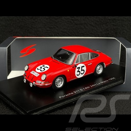 Porsche 911S n° 35 24h Le Mans 1966 1/43 Spark S9735