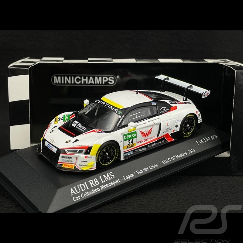 Audi R8 LMS n° 34 ADAC GT Masters 2016 1/43 Minichamps 437161134