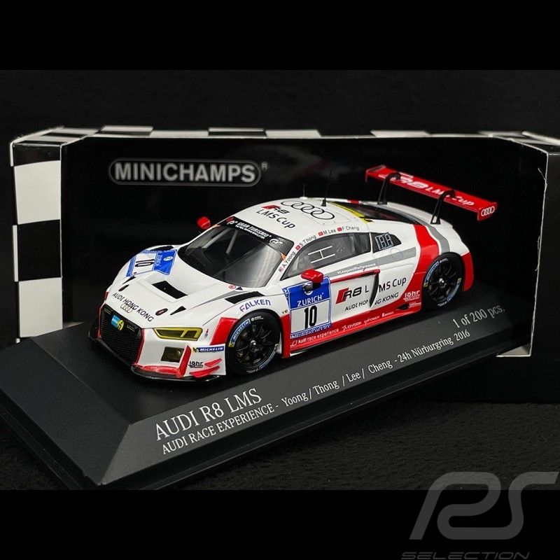 Audi R8 LMS n° 10 24h Nürburgring 2016 1/43 Minichamps 437161110
