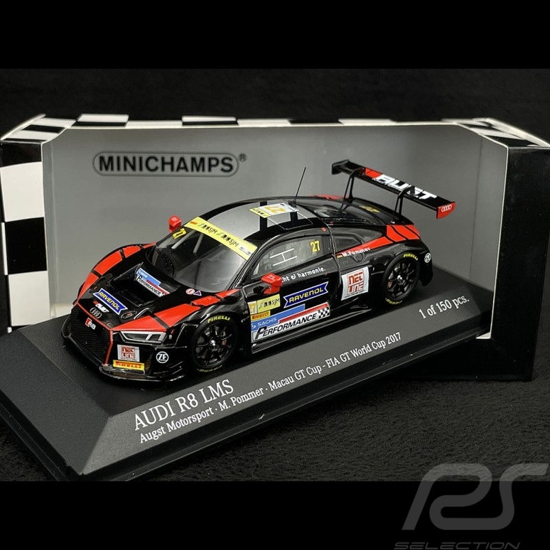 Audi R8 LMS n° 27 FIA GT World Cup Macau 2017 1/43 Minichamps 437171727
