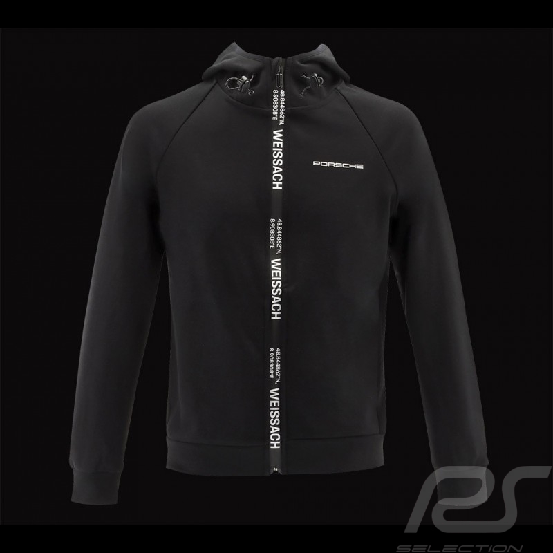 Veste Porsche Weissach Design à Capuche Noir WAP674PESS - homme