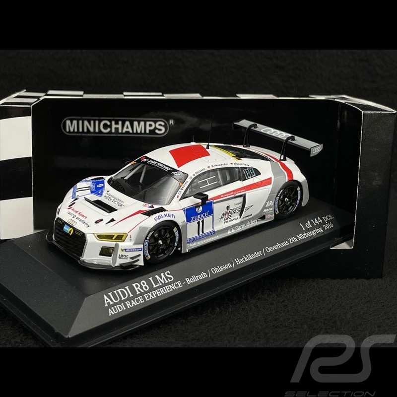 Audi R8 LMS n° 11 24h Nürburgring 2016 1/43 Minichamps 437161111