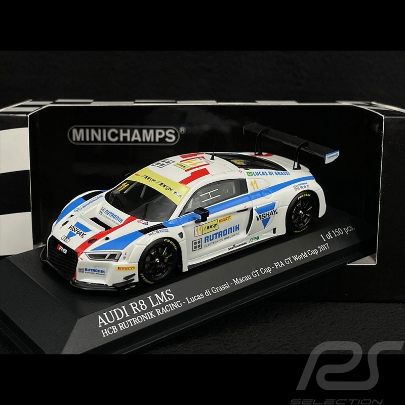 Audi R8 LMS n° 11 FIA World GT Cup Macau 2017 1/43 Minichamps 437171711