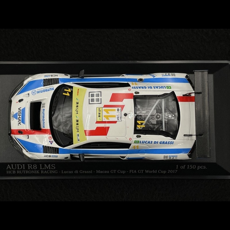 Audi R8 LMS n° 11 FIA World GT Cup Macau 2017 1/43 Minichamps