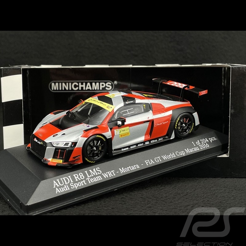 Audi R8 LMS n° 7 FIA GT World Cup Macau 2016 1/43 Minichamps 437161107