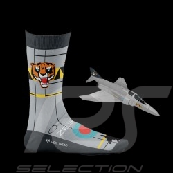 Chaussettes Inspiration F-4 Phantom Gris - mixte - Pointure 41/46