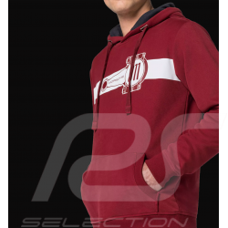 Sweat Porsche Bielle 911 Essential Hoodie à Capuche Rouge Bordeaux WAP673PESS - homme