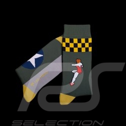 Inspiration Boeing B-17 socks Green - unisex - Size 41/46