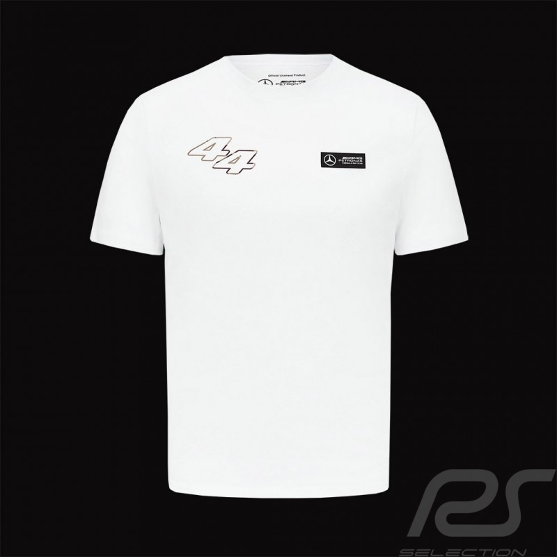 T-shirt Mercedes-AMG Petronas F1 Team Hamilton GP Austin Weiß / Camo 701221829-001