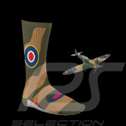 Chaussettes Sport Inspiration Spitfire Vert / Brun - mixte