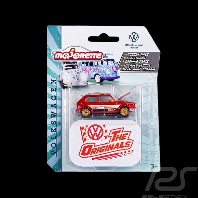 VW Golf GTi Mk1 Rot The Originals Deluxe 1/64 Majorette 212055005