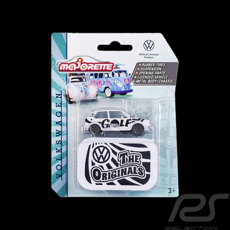 VW Golf GTi Mk1 White The Originals Deluxe 1/64 Majorette 212055005