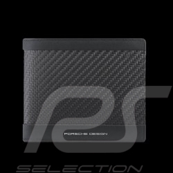 Porsche Design Brieftasche Kompaktes Kartenetui Carbone Schwarz Voyager Wallet 4 OCA09903.001