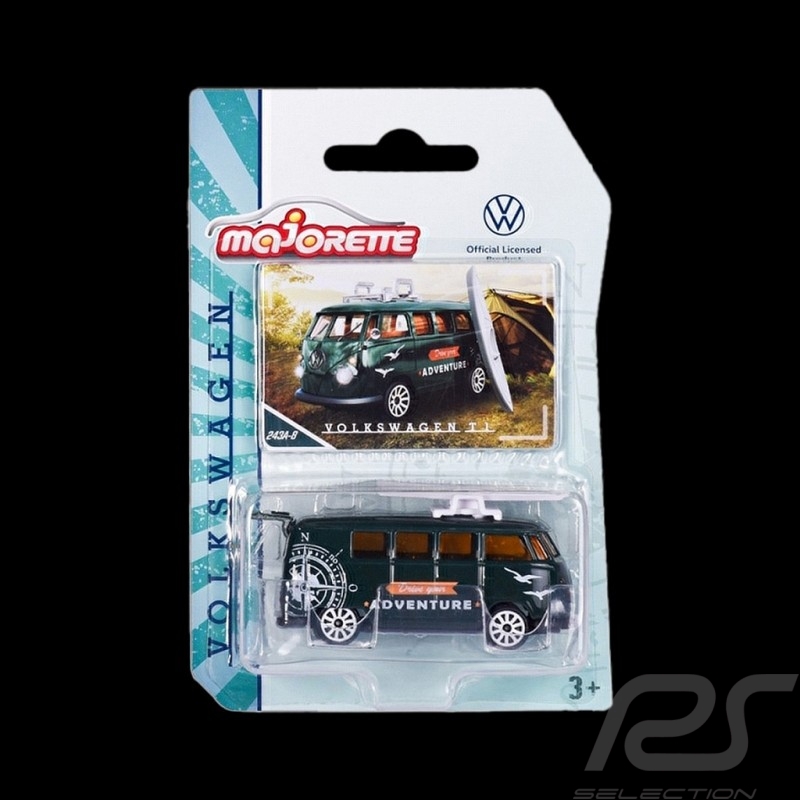VW Combi T1 Surf Adventure The Originals Premium 1/64 Majorette 212055004