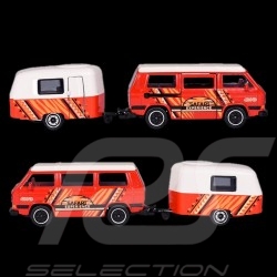 VW T3 Transporter Safari with trailer Eriba Puck The Originals Trailer 1/64 Majorette 212055007