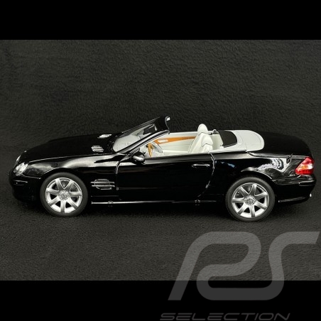 Mercedes-Benz SL 500 2003 Black 1/18 Norev 183840