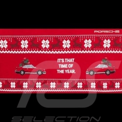 Pull Porsche de Noël Design Rouge / Blanc WAP150PCHR - mixte